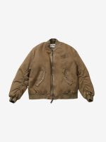 MIU MIU - Women Gabardine Bomber Jacket - Image 4