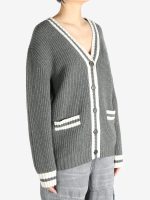 MIU MIU - Women Silk Cashmere Cardigan - Image 2