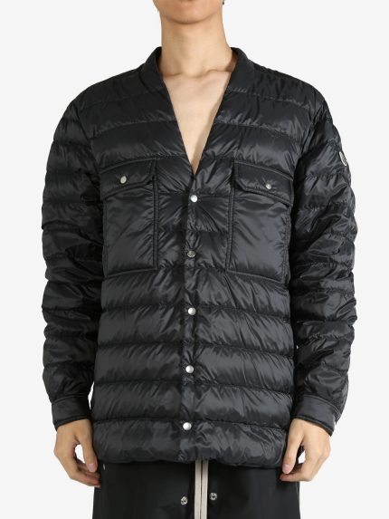 RICK OWENS X MONCLER - Unisex Woven Outershirt