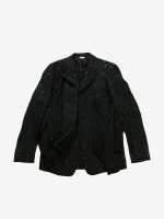 COMME DES GARCONS HOMME PLUS - Men Double-Breasted Starry Pattern Jacket - Image 5