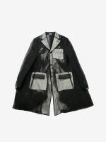 COMME DES GARCONS HOMME PLUS - Men Layered Multi-pocket Jacket - Image 4