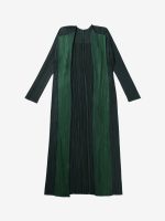 PLEATS PLEASE ISSEY MIYAKE - Women Merry Bicolor Coat - Image 4