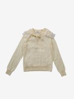 COMME DES GARCONS COMME DES GARCONS - Women Ruffle Neckline Sweater - Image 5