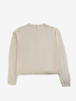 RICK OWENS - Men Cropped Biker Round Neck Sweater - Image 5