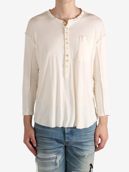 UNDERCOVER - Men Oversized Henley Shirts