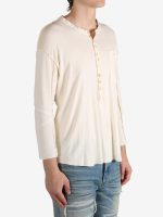 UNDERCOVER - Men Oversized Henley Shirts - Image 2