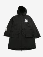 UNDERCOVER - Men Appliqué Coat - Image 5