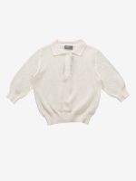 MARGARET HOWELL - Women Pointelle Polo Shirt - Image 5