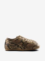 DRIES VAN NOTEN - Women Snake Print Leather Sneaker
