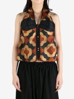 YANGKEHAN - Women Mosaic Elegance Top