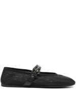 MIU MIU - Women Mesh Ballerina Flats