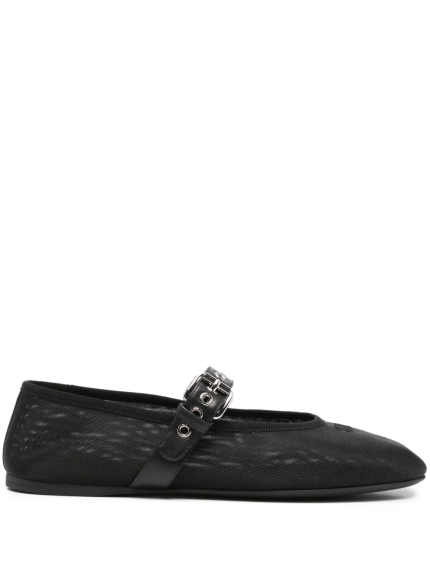 MIU MIU - Women Mesh Ballerina Flats
