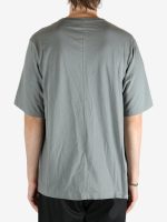 RICK OWENS - Men Cotton Jersey Brad Tee - Image 3