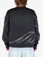 ALEXANDER WANG - Unisex Crease Wash Crewneck Sweatshirt - Image 3