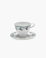 SERAX X MARNI - Blossom Milk Mf Cappuccino Cup Saucer - Image 2