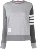 THOM BROWNE - Women Pullovee Sweatshirt W/ Engineered 4 Bar In Funmix Classic Loopback - Image 7