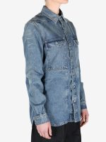 RICK OWENS DRKSHDW - Women Denim Outershirt Jacket - Image 2