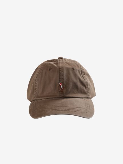 Tan hats,front view