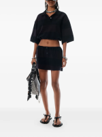 T BY ALEXANDER WANG - Women Mini Deconstructed Polo Skirt
