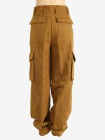 DRIES VAN NOTEN - Women Polkam Washed Cotton Pants - Image 3