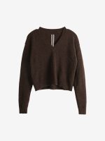 RICK OWENS - Women Maglia Tommy V Neck Knitwear - Image 5