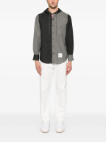 THOM BROWNE - Men Hooded Straight Fit Long Sleeve Sweats