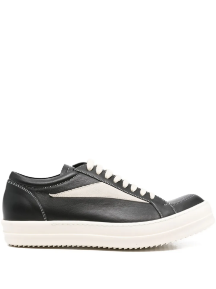 RICK OWENS - Men Leather Vintage Sneaks