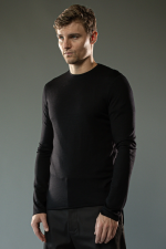 RORKE BADER - Men Cosine Wool Crewneck Sweater - Image 3