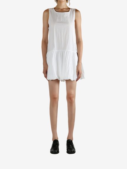 AMOMENTO - Women Volume Mini Dress