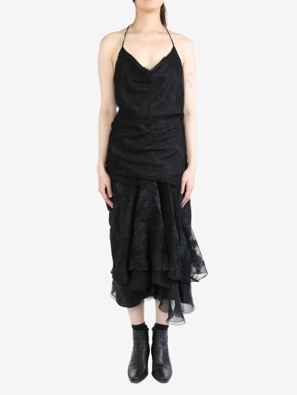 MARC LE BIHAN Women Dos Nu Combi Dentelle Top