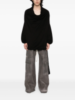 RICK OWENS DRKSHDW - Men Foil Denim Double Cargo Jumbo Belas