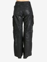 RICK OWENS DRKSHDW - Women Foil Double Cargo Jeans - Image 3