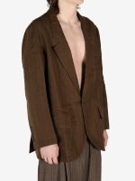 ZIGGY CHEN - Men 1 Button Long Jacket - Image 2