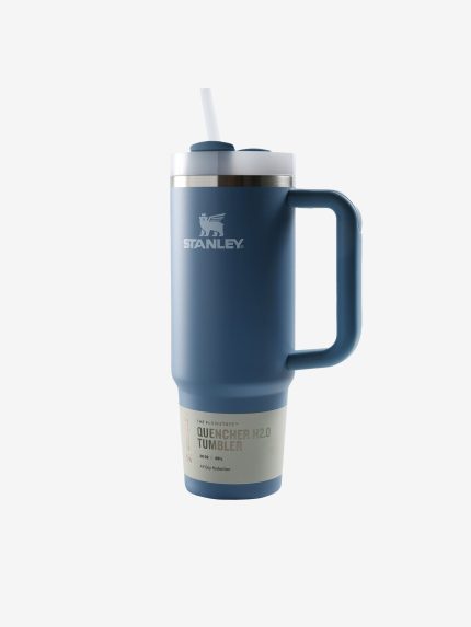 Blue tumbler,front view
