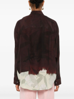 DRIES VAN NOTEN - Women Casio Print Shirt - Image 3