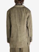 ZIGGY CHEN - Men 1 Button Long Jacket - Image 3