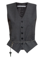 ALEXANDER WANG - Women Chain Tailored Vest - Image 5
