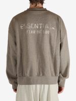 FEAR OF GOD ESSENTIALS - Men Classic Fit Fleece Crewneck - Image 3