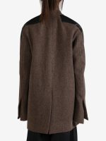 RICK OWENS - Women Cappotto In Pelle Officer Jacket - Image 3