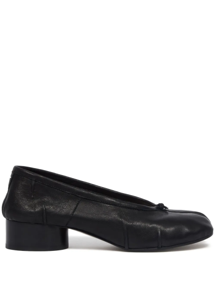 MAISON MARGIELA - Women Leather Heeled Tabi Ballerina Flats