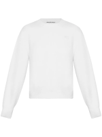 T BY ALEXANDER WANG - Women Embroidered Logo Relaxed Crewneck Pullover - Image 5