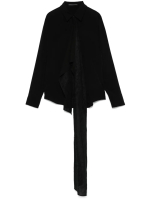 YOHJI YAMAMOTO - Women Stole Detail Blouse - Image 5