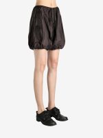 AMOMENTO - Women Nylon Shirring Shorts - Image 2