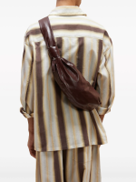 LEMAIRE - Women Paper Leather Small Soft Croissant Bag - Image 3