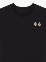GIVENCHY - Men Cotton T-shirt w/ Patches - Image 3