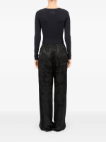 MM6 Maison Margiela - Women Jacquard Trouser - Image 4