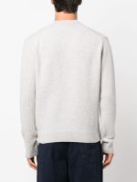 MAISON KITSUNE - Men Baby Fox Patch Regular Jumper - Image 3