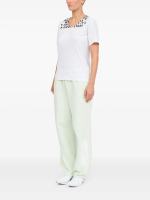MM6 Maison Margiela - Women V-Neck SIDA Print T-Shirt - Image 3