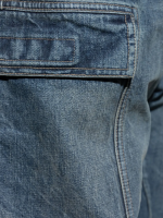 RICK OWENS DRKSHDW - Men Double Cargo Jeans - Image 4