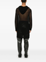 RICK OWENS - Men Viscose Hoodie - Image 3